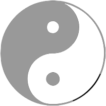 陰陽太極図